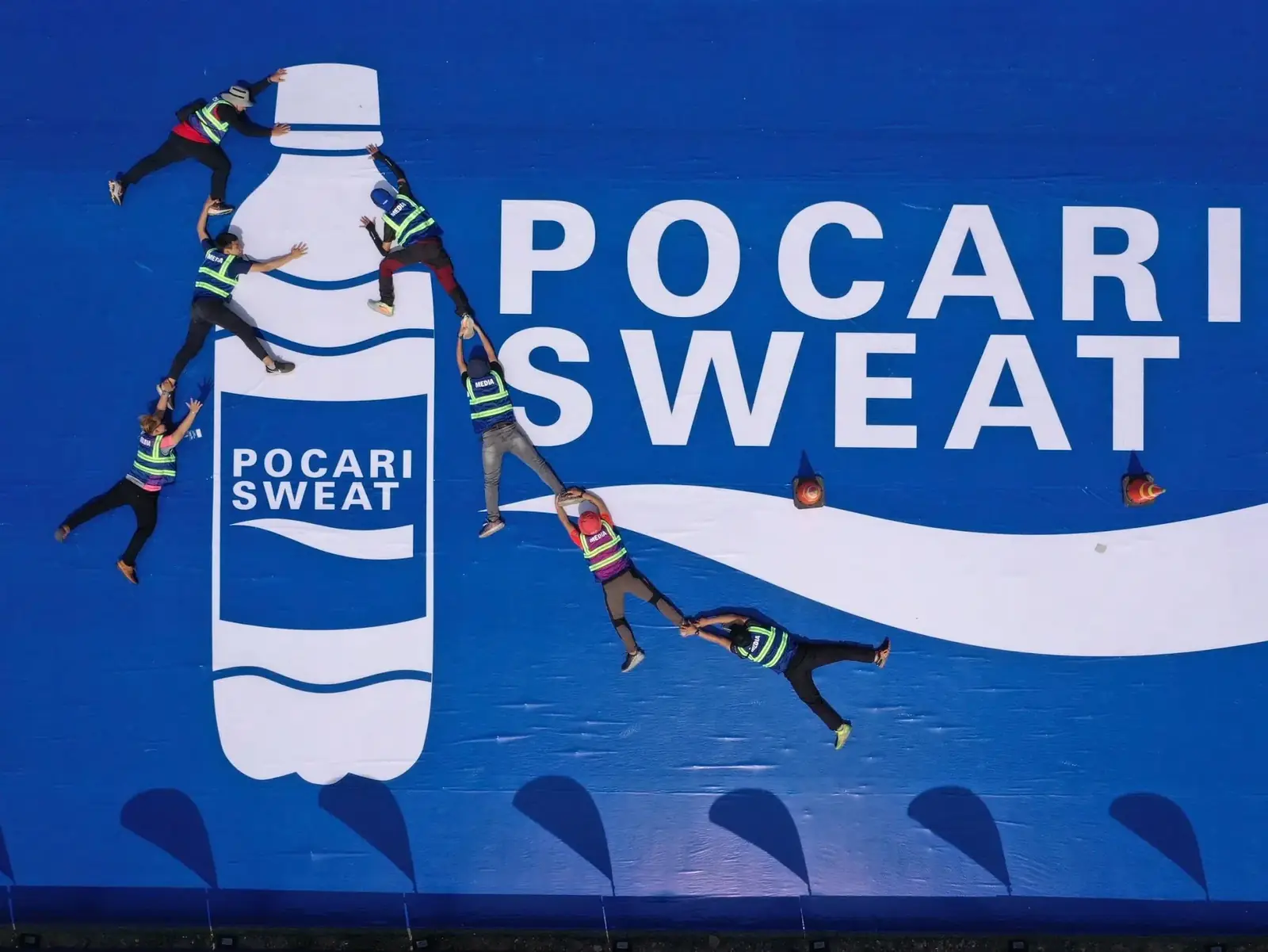 Pocari Sweat Run key visual, a BIBPIX partner