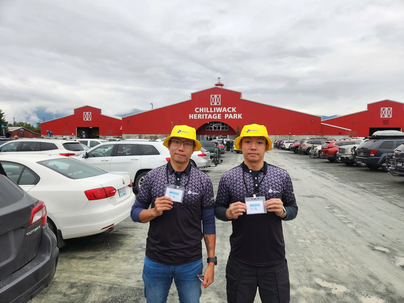 Deux photographes BIBPIX en reportage à Chilliwack, Canada